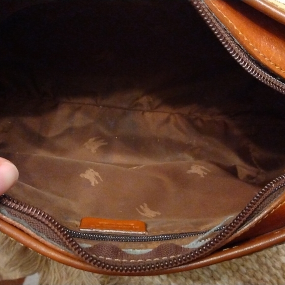 Vintage 1980s authentic Burberry crossbody purse - Picture 12 of 15